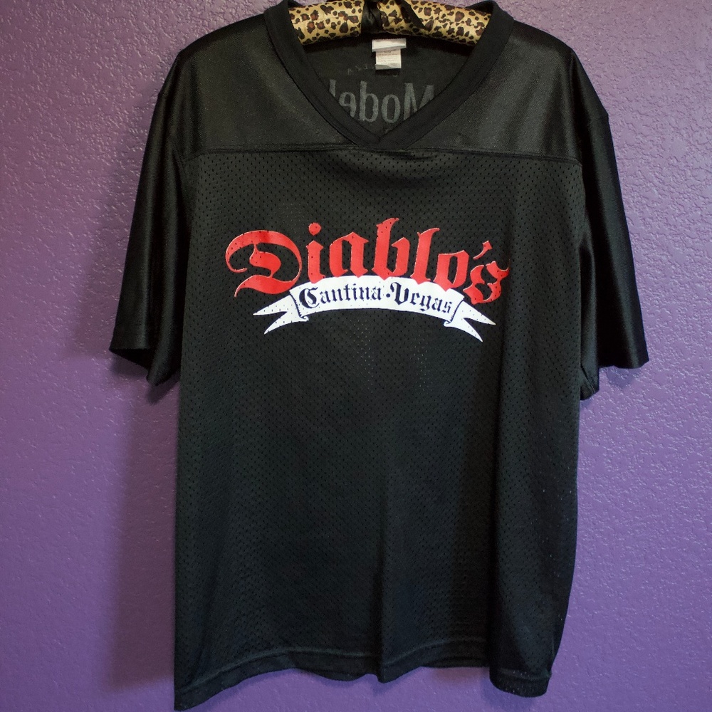 Diablos Cantina Vegas Employee Jersey Modelo #12